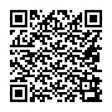 Código QR para número de telefone +16052993097