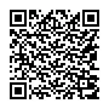 QR-Code für Telefonnummer +16053017224