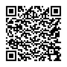 QR Code pour le numéro de téléphone +16053094685