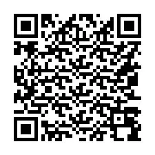 Codice QR per il numero di telefono +16053098894