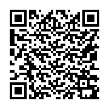 Código QR para número de teléfono +16053391645