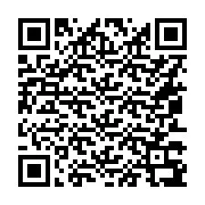 QR-koodi puhelinnumerolle +16053397154