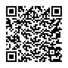 QR-код для номера телефона +16053573440