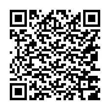 Kode QR untuk nomor Telepon +16053706934