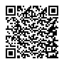 QR код за телефонен номер +16054123123