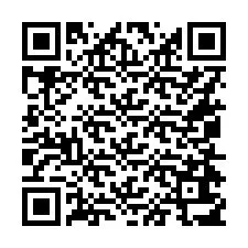 QR код за телефонен номер +16054617194