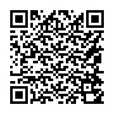 QR Code for Phone number +16054750621