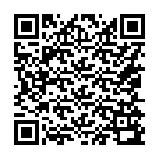 Codice QR per il numero di telefono +16055192229