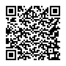 QR Code for Phone number +16058363235