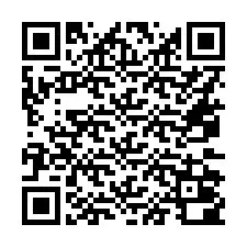 Kode QR untuk nomor Telepon +16072000003