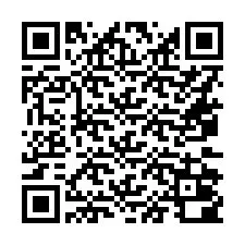 QR-Code für Telefonnummer +16072000006