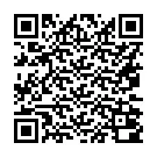 QR-Code für Telefonnummer +16072000012