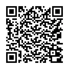 QR-код для номера телефона +16072000014