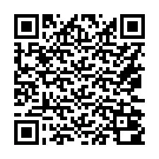 Codice QR per il numero di telefono +16072000029