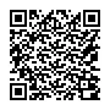 QR-koodi puhelinnumerolle +16072000031