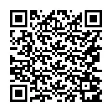 QR-code voor telefoonnummer +16072001572