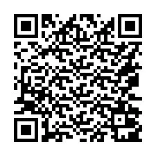 QR-code voor telefoonnummer +16072001578