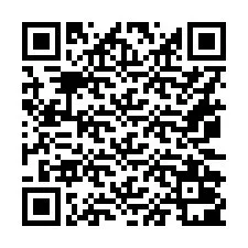 QR kód a telefonszámhoz +16072001595