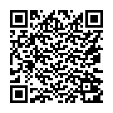 QR код за телефонен номер +16072001618