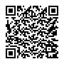 QR kód a telefonszámhoz +16072001689