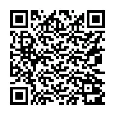 QR код за телефонен номер +16072001690