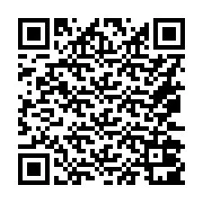 QR-code voor telefoonnummer +16072001879