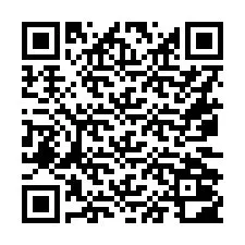 QR-код для номера телефона +16072002388