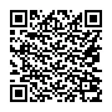 QR kód a telefonszámhoz +16072035233