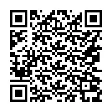 QR код за телефонен номер +16072039263