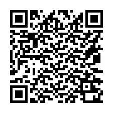 QR код за телефонен номер +16072220191