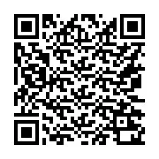 QR-код для номера телефона +16072220194