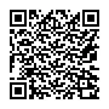 Kod QR dla numeru telefonu +16072220205