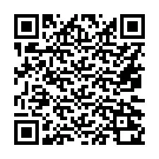 Codice QR per il numero di telefono +16072220207