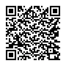 QR Code pour le numéro de téléphone +16072220236