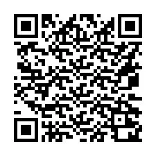 Código QR para número de teléfono +16072220240