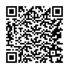 Código QR para número de teléfono +16072324577