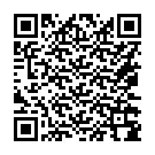 QR-Code für Telefonnummer +16072384869