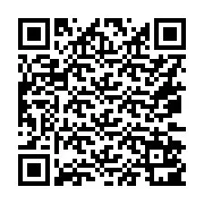 Código QR para número de teléfono +16072501418