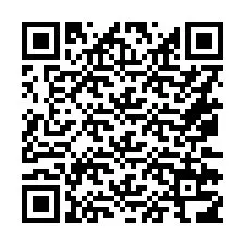 QR код за телефонен номер +16072716459