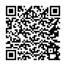 Código QR para número de teléfono +16072990797