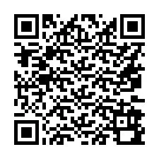 QR-код для номера телефона +16072990806