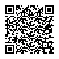 QR Code pour le numéro de téléphone +16073198013