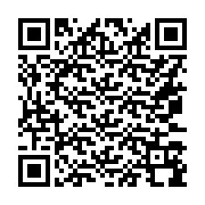 QR-Code für Telefonnummer +16073198034