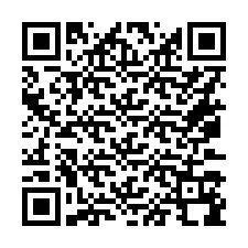 QR-code voor telefoonnummer +16073198059