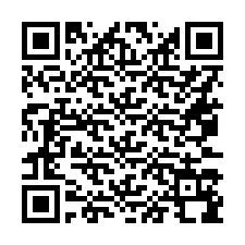 QR Code pour le numéro de téléphone +16073198422