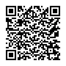 QR-koodi puhelinnumerolle +16075275581