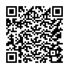 Kod QR dla numeru telefonu +16075950139