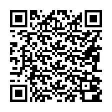 QR-Code für Telefonnummer +16082000007