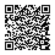 QR-код для номера телефона +16082000008