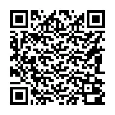 QR-koodi puhelinnumerolle +16082000011